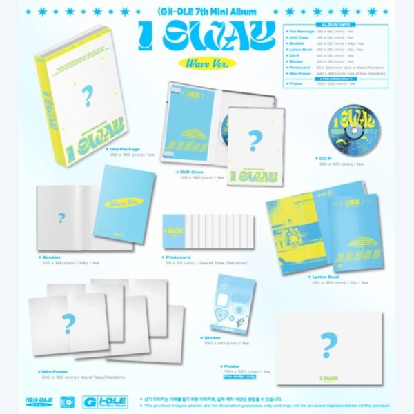 (G)I-DLE – 7th Mini Album [I SWAY](Set)