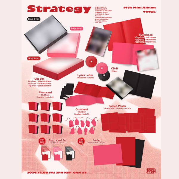 Twice - 14th Mini Album "STRATEGY" (SIGNED) - Image 2