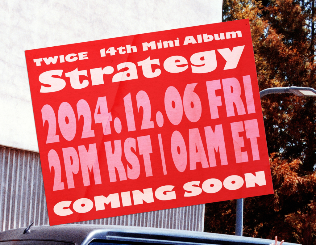 strategy-14th-mini-album-twice-anuncia comeback-en-Diciembre