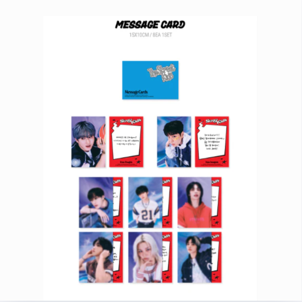 STRAY KIDS - SEASON GREETINGS "STREET KIDS" (SET X MEMBER) MESSAGE CARD