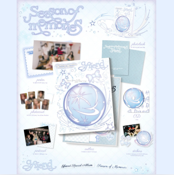 GFRIEND - SPECIAL ALBUM "SEASON OF MEMORIES" INCLUSIONS