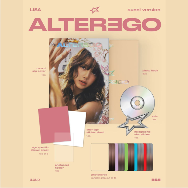 LISA – ALTER EGO (photobook sunni ver.)