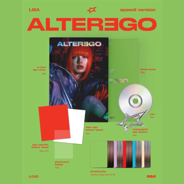 LISA – ALTER EGO (photobook speedi ver.)