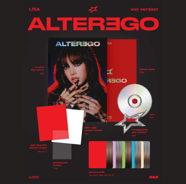 LISA – ALTER EGO (photobook vixi ver.)