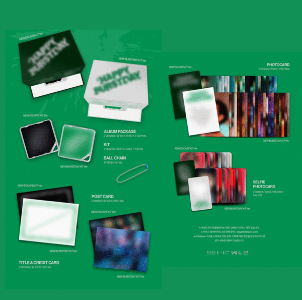 SEVENTEEN – 5TH ALBUM “HAPPY BURSTDAY” (KIT VER.)