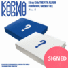 STRAY KIDS - THE 4TH ALBUM "KARMA"(HOORAY/CEREMONY) (SIGNED)