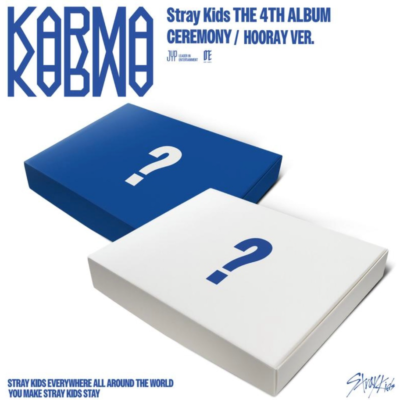 STRAY KIDS - THE 4TH ALBUM "KARMA"(HOORAY/CEREMONY