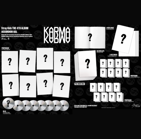 STRAY KIDS - THE 4TH ALBUM "KARMA" (ACCORDION VER.)