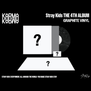 STRAY KIDS - THE 4TH ALBUM "KARMA" (GRAPHITE VINYL)