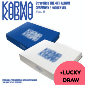 STRAY KIDS - THE 4TH ALBUM "KARMA"(HOORAY/CEREMONY) + LUCKY DRAW SOUNDWAVE