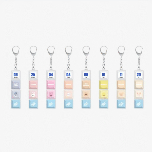 STRAY KIDS - SKZOO KEYCAP KEYRING - KARMA