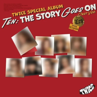 TWICE – Special Album "TEN: The Story Goes On" (EPISODE Ver.)(Cast Ver.)