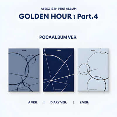 ATEEZ – 13th Mini Album "GOLDEN HOUR : Part.4" (pocaalbum ver)