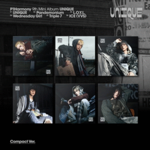 P1Harmony – 9th Mini Album "UNIQUE" (Compact Ver.)