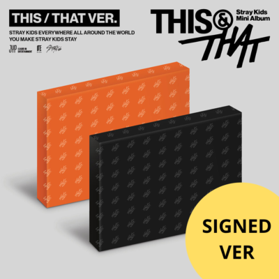 STRAY KIDS - "THIS & THAT" ( Regular ver ) (Signed ver)