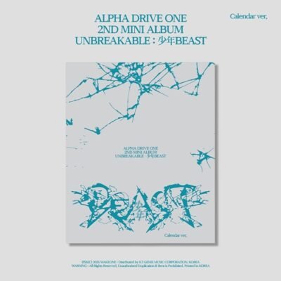ALPHA DRIVE ONE – THE 2ND MINI ALBUM "UNBREAKABLE : 少年BEAST" (Calendar Ver.)