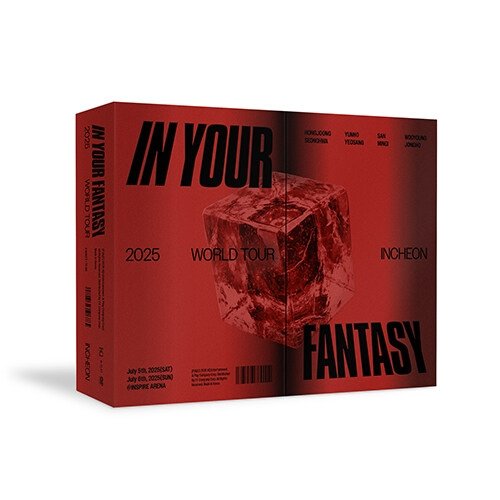 ATEEZ - 2025 WORLD TOUR IN YOUR FANTASY IN INCHEON DVD