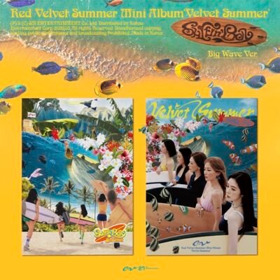 Red Velvet – Summer Mini Album "Velvet Summer" (Big Wave Ver.)
