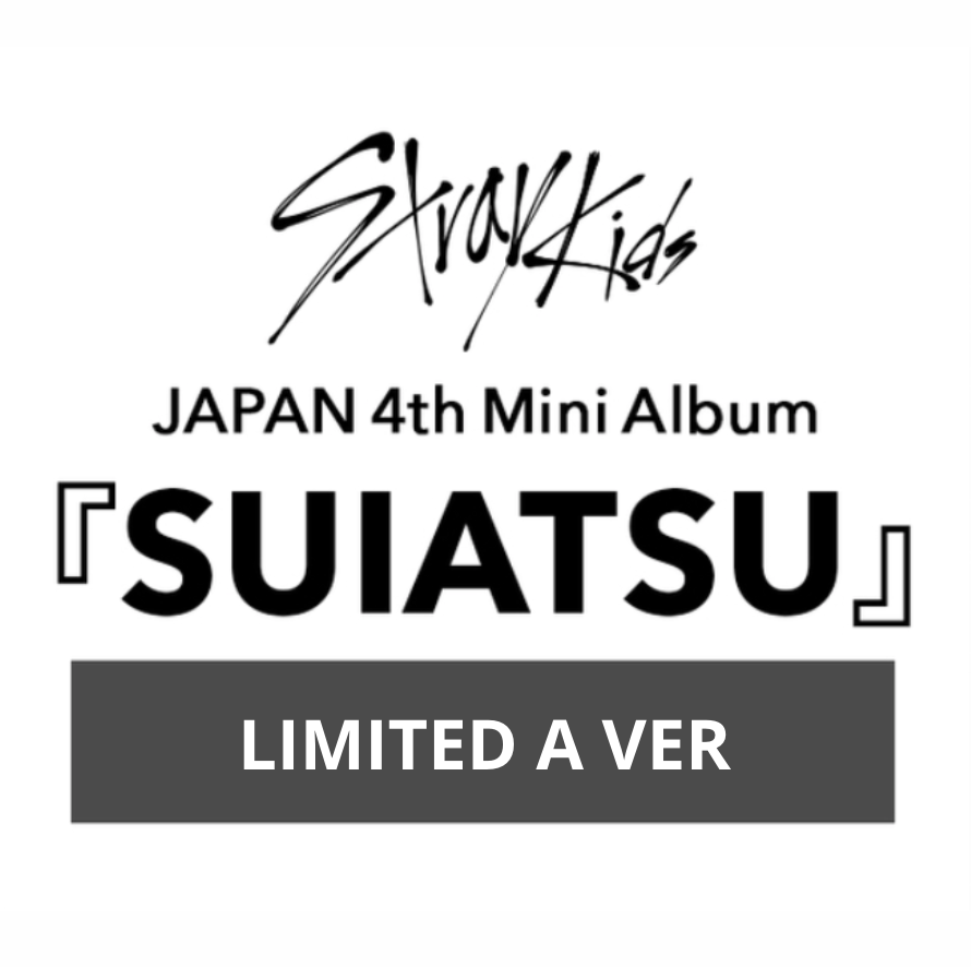 STRAY KIDS - JAPAN 4RD MINI ALBUM " SUIATSU" (Limited Edition A)