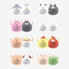 STRAY KIDS- PLUSH PVC CROSS BAG