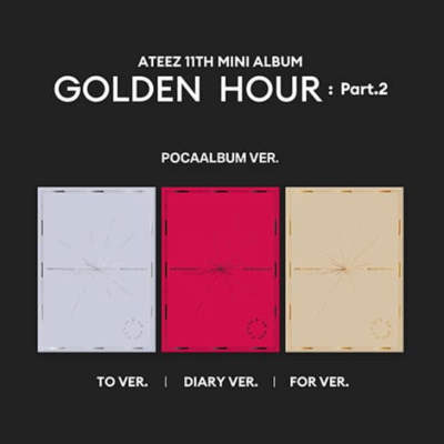 ATEEZ – 11th Mini Album "GOLDEN HOUR : Part.2" (Poca ver)