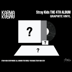 STRAY KIDS - THE 4TH ALBUM "KARMA" (GRAPHITE VINYL)