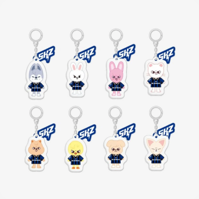STRAY KIDS - SKZOO YINYANG KEYRING - KARMA