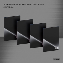 BLACKPINK 3rd MINI ALBUM "DEADLINE" (Silver Ver.)